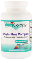 NutriCology Allergy Research Phyllanthus Complex (120 Vegetarian Capsules)