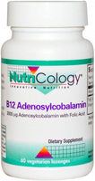 Nutricology B12 Adenosylcobalamin (60 Vegetarian Lozenges)