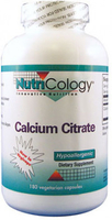 NutriCology Calcium Citrate (180 Capsules)