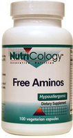 NutriCology Free Aminos (100 Vegetarian Capsules)