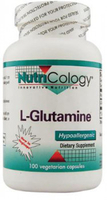 NutriCology L-Glutamine (500 mg,  100 Capsules)