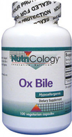 NutriCology Ox Bile (100 Capsules)