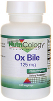 NutriCology Ox Bile (125 mg,  180 Capsules)