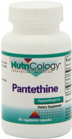 Nutricology Pantethine (60 Vegetarian Capsules)