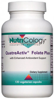 Nutricology Quatreactiv Folate Plus (120 Vegetarian Capsules)
