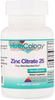 Nutricology Zinc Citrate (25 mg,  60 Capsules)