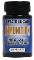 Nutritional Supply Corp Immunition NSC-24 Beta Glucan (Original Formula,  30 Capsules)