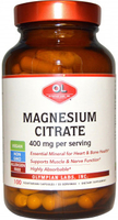Olympian Labs Inc. Magnesium Citrate (100 Vegetarian Capsules)
