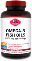 Olympian Labs Omega-3 Fish Oils (2g,  240 Softgels)