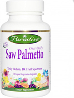 Paradise Herbs Saw Palmetto (30 Liquid Vegetarian Capsules)