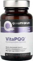 Quality of Life Labs VitaPQQ Pyrroloquinoline Quinone (BioPQQ 20 mg,  30 Vegetarian Capsules)