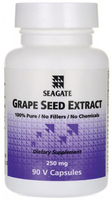Seagate Grape Seed Extract (250 mg,  90 Vegetarian Capsules)