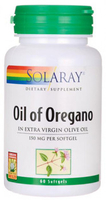 Solaray Oil of Oregano (150 mg,  60 Softgels)