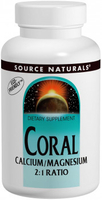 Source Naturals Coral Calcium with Magnesium (180 Tablets)
