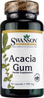 Swanson Acacia Gum (500 mg,  60 Capsules)
