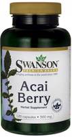 Swanson Acai Berry (500 mg,  120 Capsules)