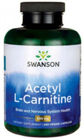 Swanson Acetyl L-Carnitine (500 mg,  240 Vegetarian Capsules)