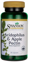 Swanson Acidophilus & Apple Pectin (90 Capsules)