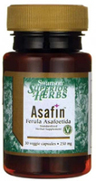 Swanson Asafin Ferula Asafoetida (250 mg,  30 Vegetarian Capsules)