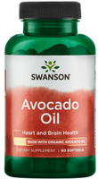 Swanson Avocado Oil (with Organic Avocado Oil,  60 Softgels)