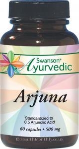 Swanson Ayurvedic Arjuna (500mg,  60 Capsules)