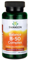 Swanson Balance B-50 Complex (100 Capsules)
