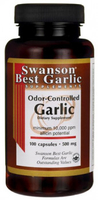 Swanson Best Odour-Controlled Garlic (500 mg,  100 Capsules)