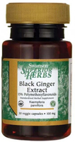 Swanson Black Ginger Extract,  15% Polymethoxyflavonoids (100 mg,  30 Vegetarian Capsules)