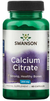 Swanson Calcium Citrate (200 mg,  60 Capsules)