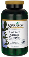 Swanson Calcium Citrate Complex (300 Capsules)