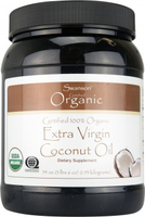 Swanson Certified Organic Extra Virgin Coconut Oil (1.53 kg)