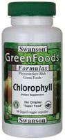 Swanson Chlorophyll (90 Liquid Vegetarian Capsules)