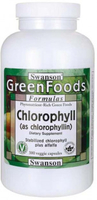 Swanson Chlorophyll,  Stabilised Chlorophyllin from Mulberry plus Alfalfa (300 Vegetarian Capsules)