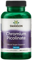 Swanson Chromium Picolinate (200 mcg,  200 Capsules)