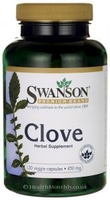 Swanson Clove (450mg,  120 Vegetarian Capsules)