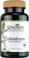 Swanson Colostrum (480mg,  60 Capsules)