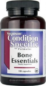 Swanson Condition Bone Essentials (120 Capsules)