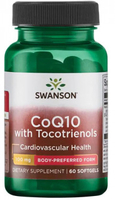 Swanson CoQ10 with Tocotrienols (100 mg,  60 Softgels)