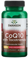 Swanson CoQ10 with Tocotrienols (300 mg,  60 Softgels)