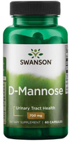 Swanson D-Mannose (700 mg,  60 Capsules)
