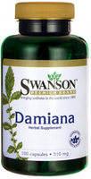 Swanson Damiana (510 mg,  100 Capsules)
