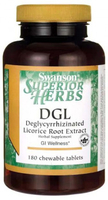 Swanson DGL,  Deglycyrrhizinated Licorice Root Extract (180 Chewable Tablets)