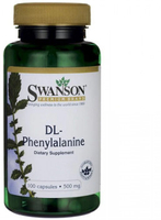 Swanson DL-Phenylalanine (500 mg,  100 Capsules)