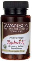 Swanson Double Strength Razberi-K® Raspberry Ketones (200 mg,  60 Vegetarian Capsules)