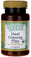 Swanson Dual Ginseng Plus (60 Capsules)