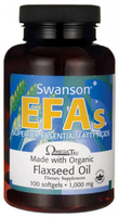 Swanson EFAs OmegaTru Flaxseed Oil (1000 mg,  100 Softgels)