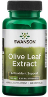 Swanson Extra Strength Olive Leaf Extract (750 mg,  60 Capsules)
