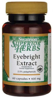 Swanson Eyebright Extract,  2.5% Polyphenols (400 mg,  60 Capsules)