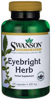 Swanson Eyebright Herb (430 mg,  100 Capsules)