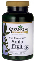 Swanson Full Spectrum® Amla Fruit (500 mg,  120 Capsules)